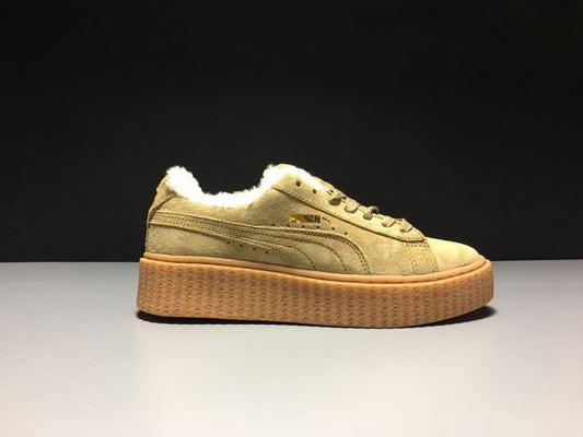 Puma x Rihanna Creepers Women Skate Sneaker Lined With Fur--037